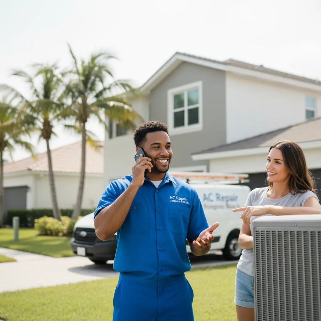 AC Repair Pompano Beach customer support in Oregonia